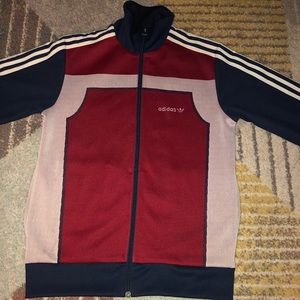 Adidas Jacket Blue/Red/White